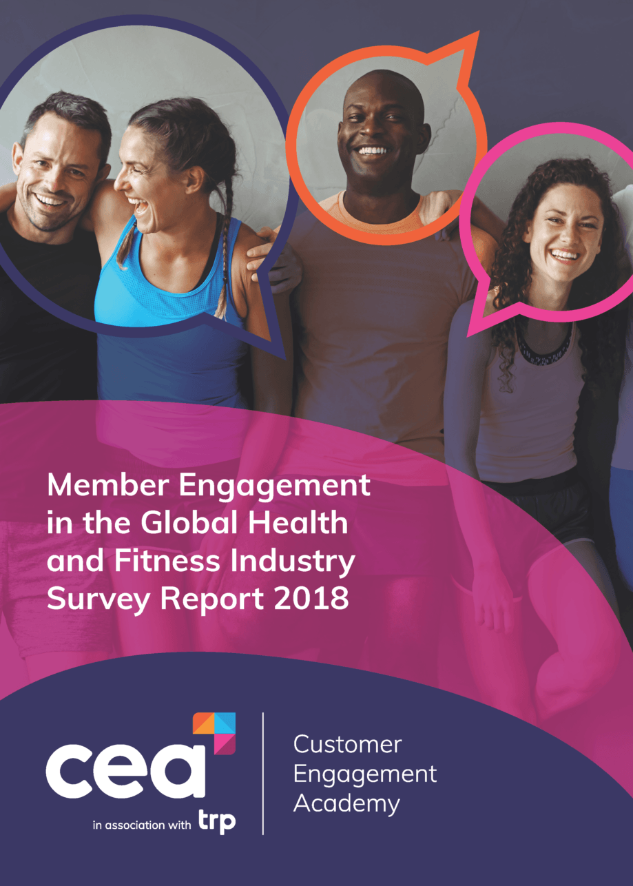 CEA Member Engagement in the Global Health and Fitness Industry Survey Report 2018 Cover Page 919x1286 1