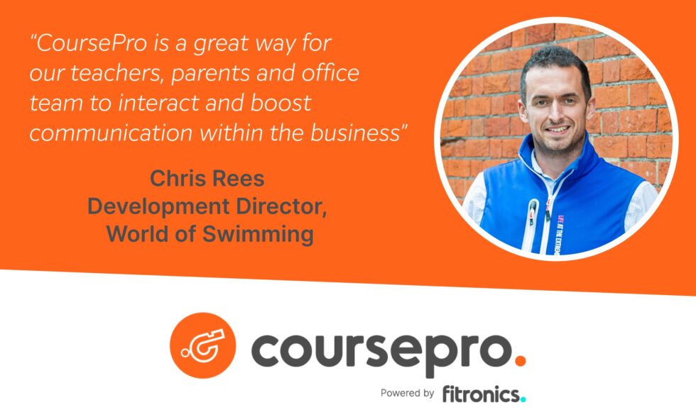Chris Rees Bronson How Has CoursePro Improved the Operations at World of Swimming? - Fitronics