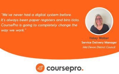 Active Mid Devon announces smarter swim programme management with CoursePro