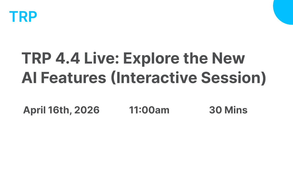 trp 4.4 live webinar