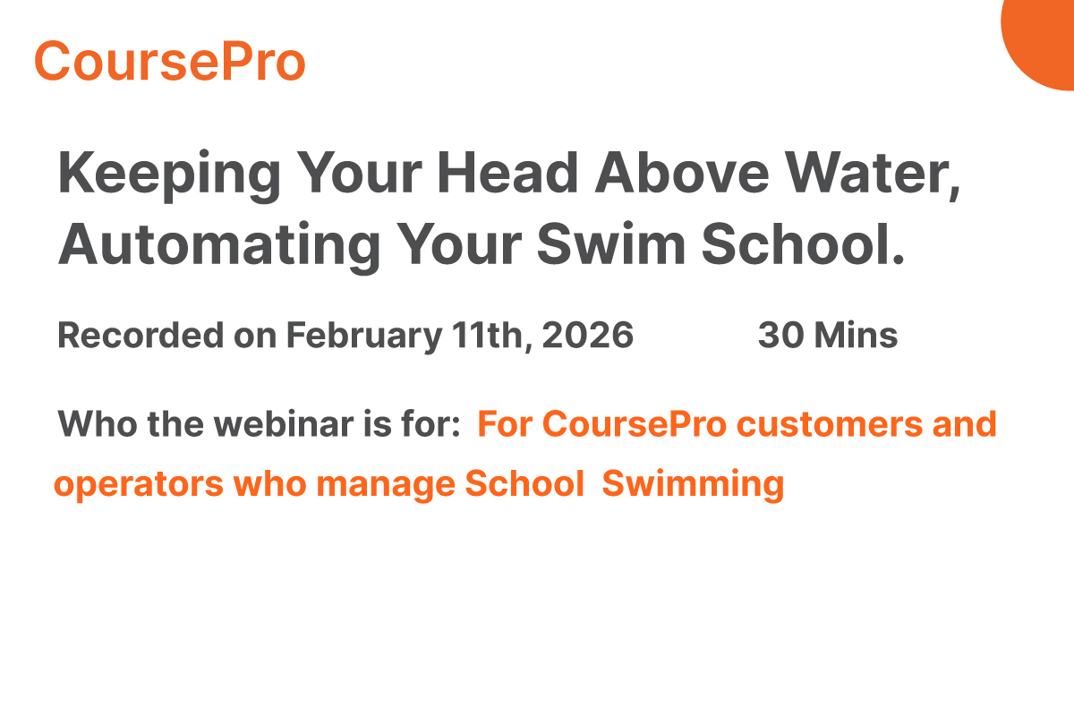 Keeping Your Head Above Water, Automating Your Swim School