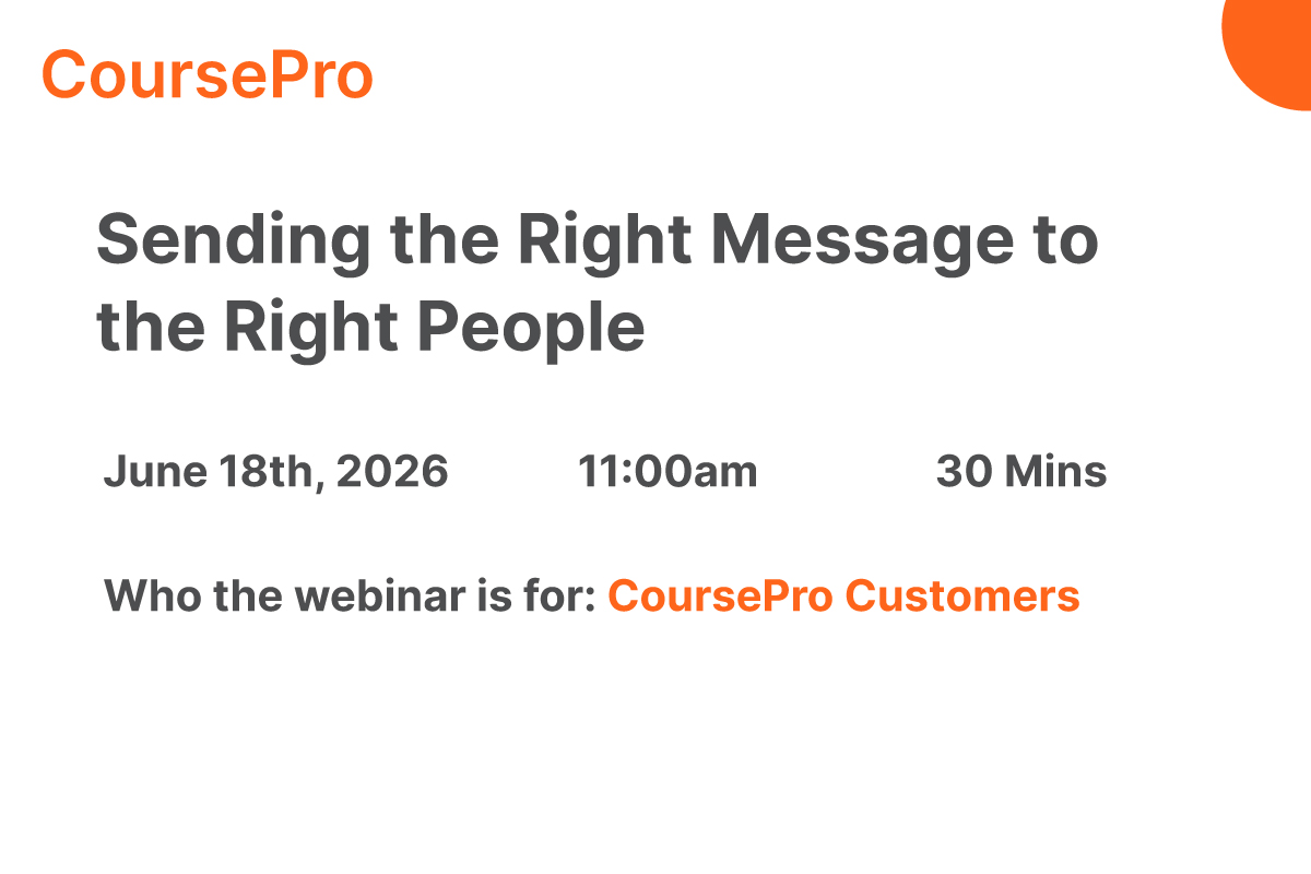Sending the Right Message to the Right People Sending the Right Message to the Right People