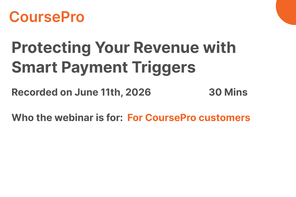 Protecting Your Revenue with Smart Payment Triggers recorded Protecting Your Revenue with Smart Payment Triggers recorded