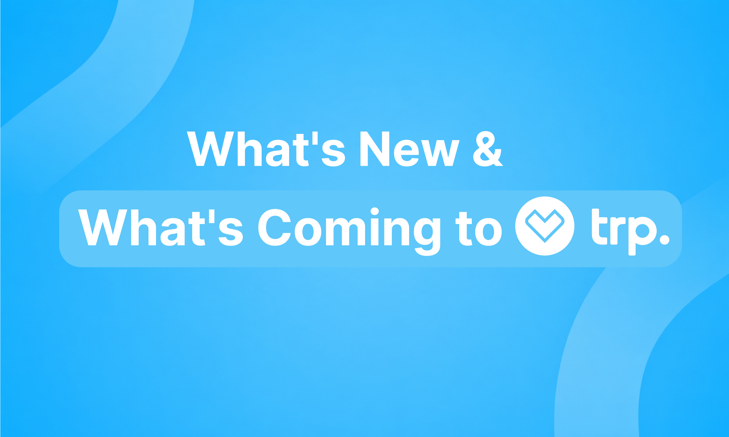 what is coming to trp